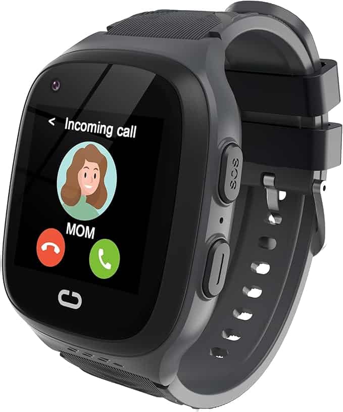 Tixpc 4G Kids Smart Watch with GPS Tracker Location, Video Call, Cell Phone, SOS, Voice Call and Alarm Clock