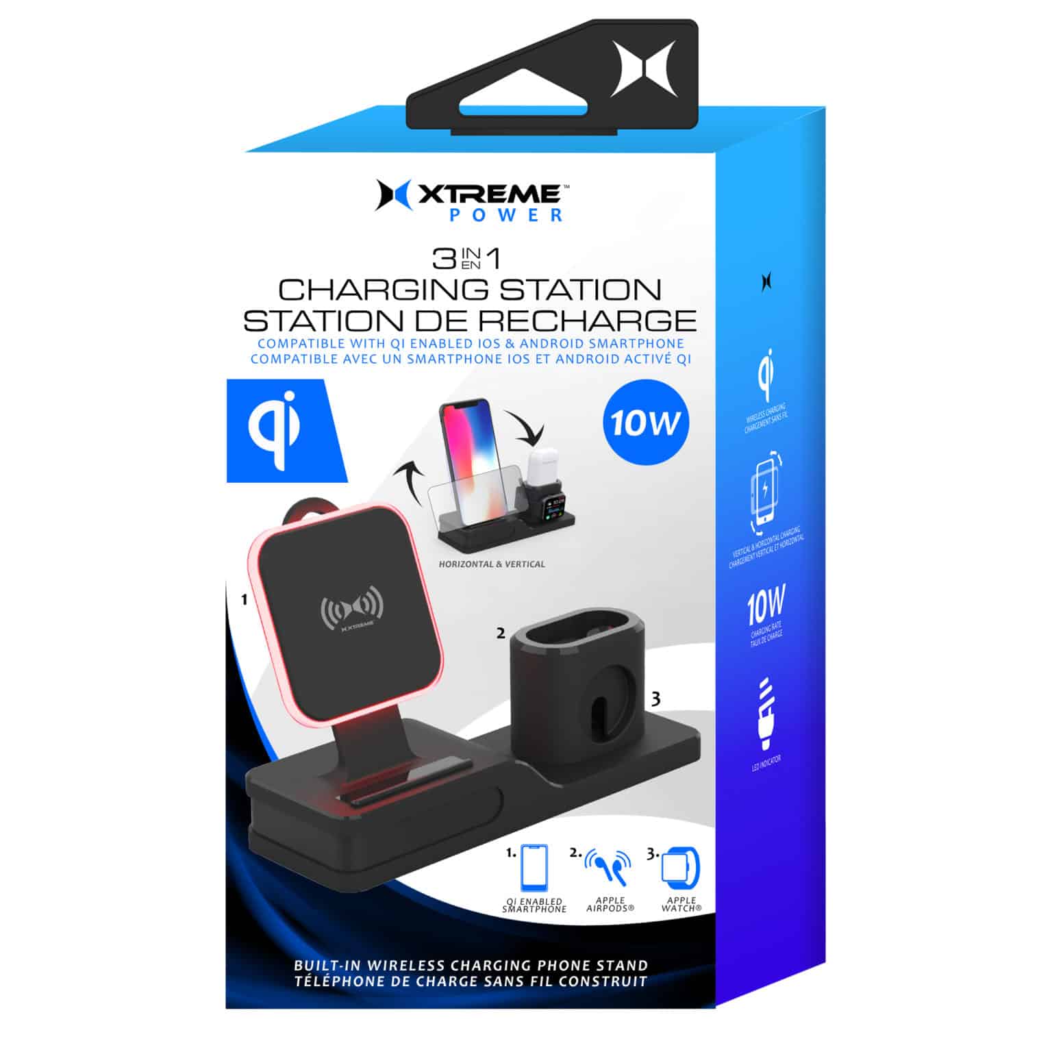 Xtreme Power 3 in 1 Charging Station