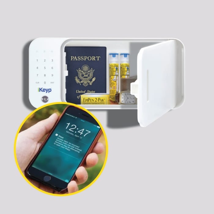 iKeyp Bolt Smart Storage Safe w/Bolt Installation