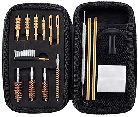 BOOSTEADY Universal Handgun Cleaning Kit |.22 |.357 |.38 |9mm |.45 Caliber