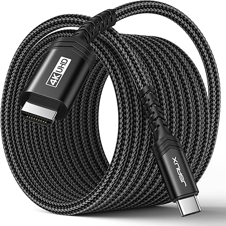 JSAUX  USB-C to HDMI NZ Braided Nylon Cable