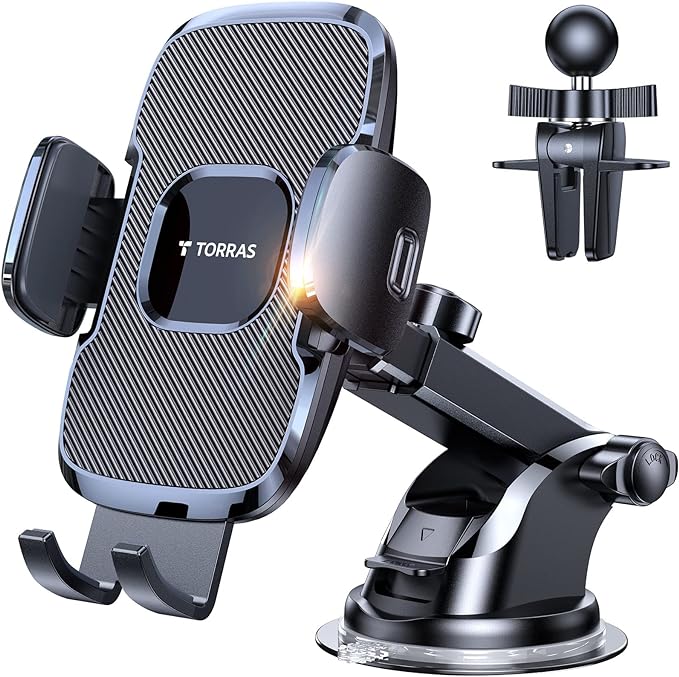 TORRAS Ultra-Durable Cell Phone Holder for Car