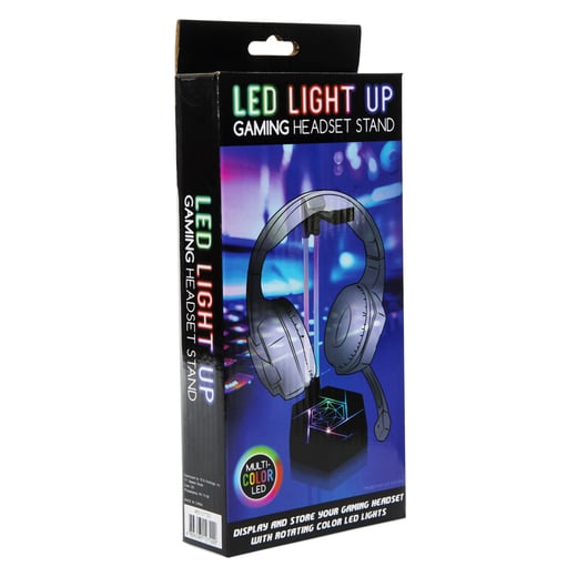 LED Light Up Gaming Headset Stand