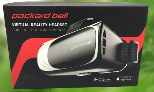 Packard Bell Virtual Reality Headset for 3.5" to 6" Smartphones