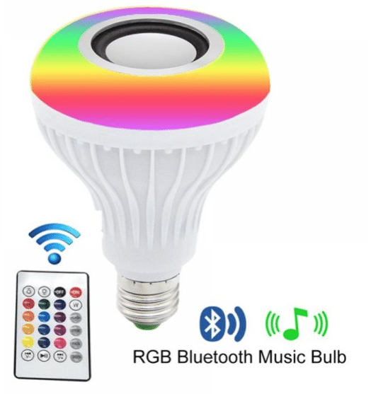 Bytech Multicolor Music Bulb Speaker