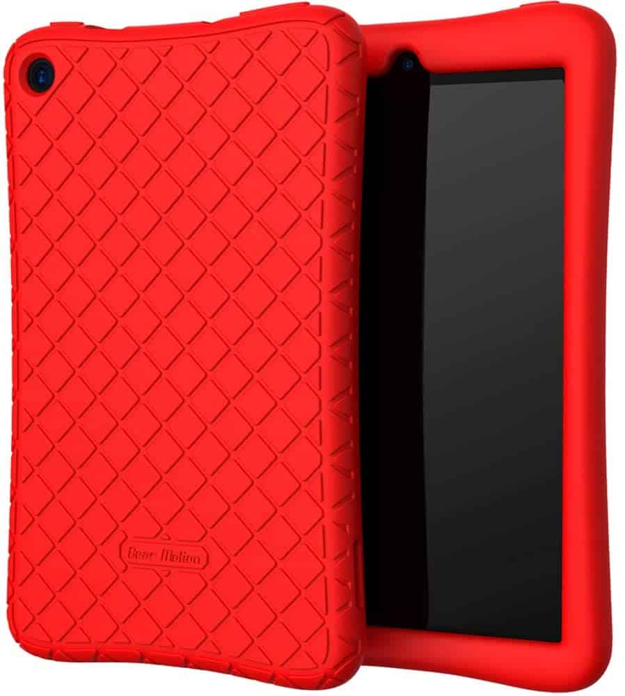 Bear Motion Silicone Case for Fire HD 8 9th Generation