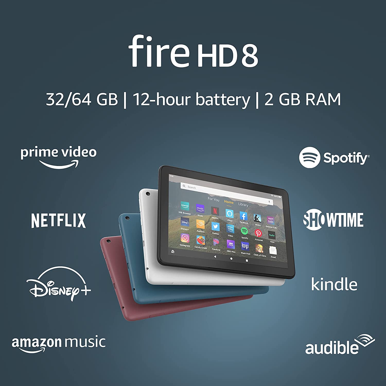 Amazon Fire HD 8 tablet 10th generation 2020 release
