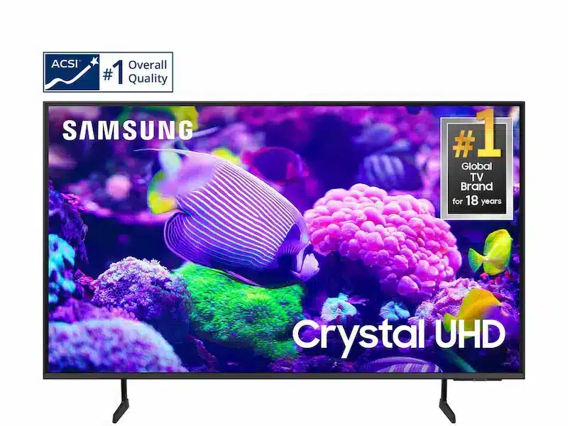 SAMSUNG 85” Class DU7200 Series Crystal UHD 4K Smart Tizen TV (2024)